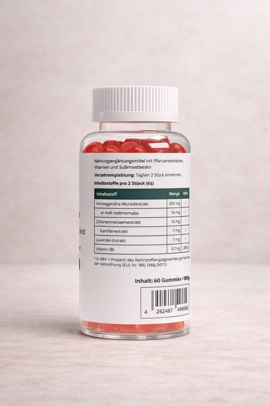 🌿 CALMIQ Ashwagandha Gummies